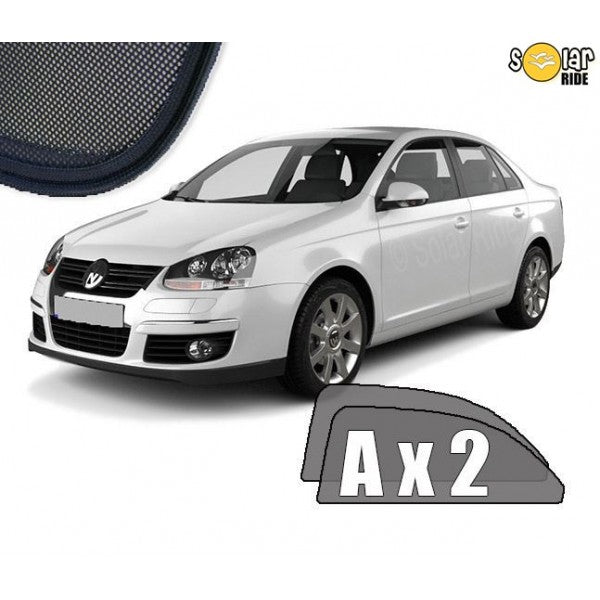 Sr solskjerm i akryl til Vw Jetta V 2005-2011, vindavviser og regnbeskyttelse