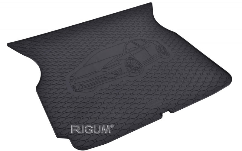 Rigum bagasjeromsmatte til Tesla Model X – 10 mm sidekant