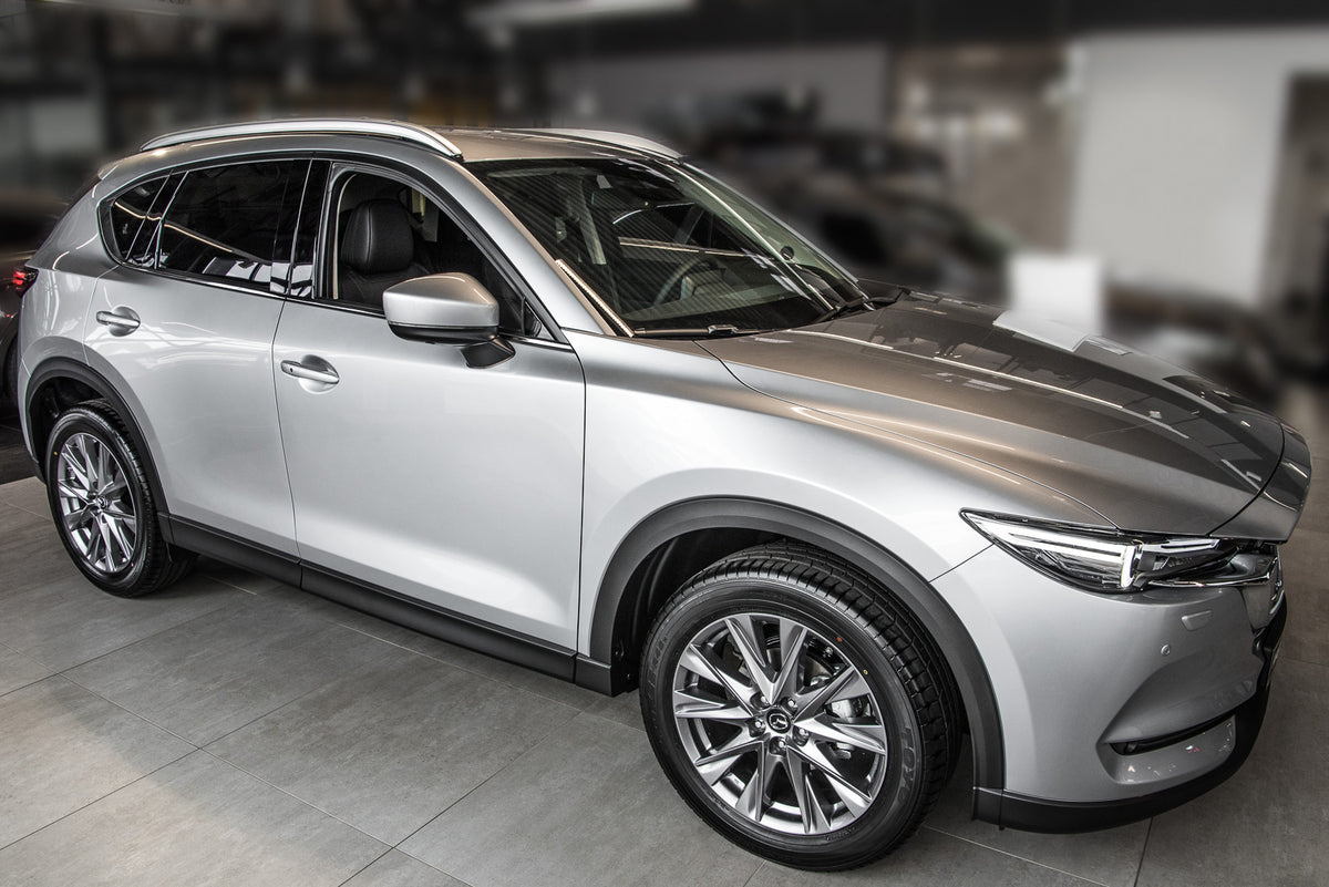 Takrails Mazda CX-5 II Ventshield (2017-) - sett bakfra