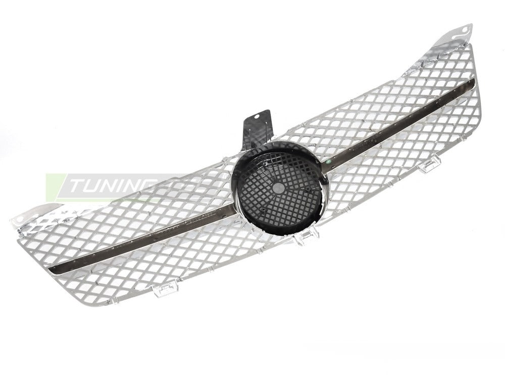 Grill Mercedes CLS C219 08-10 krom med festedetaljer.