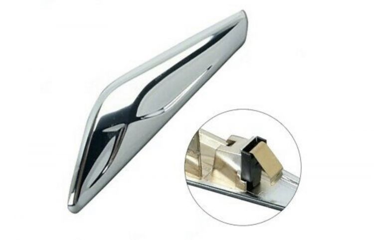Emblem Bmw X3 (F25) / BMW X4 (F26) Chrome Edition | Bmw Ag - sett bakfra