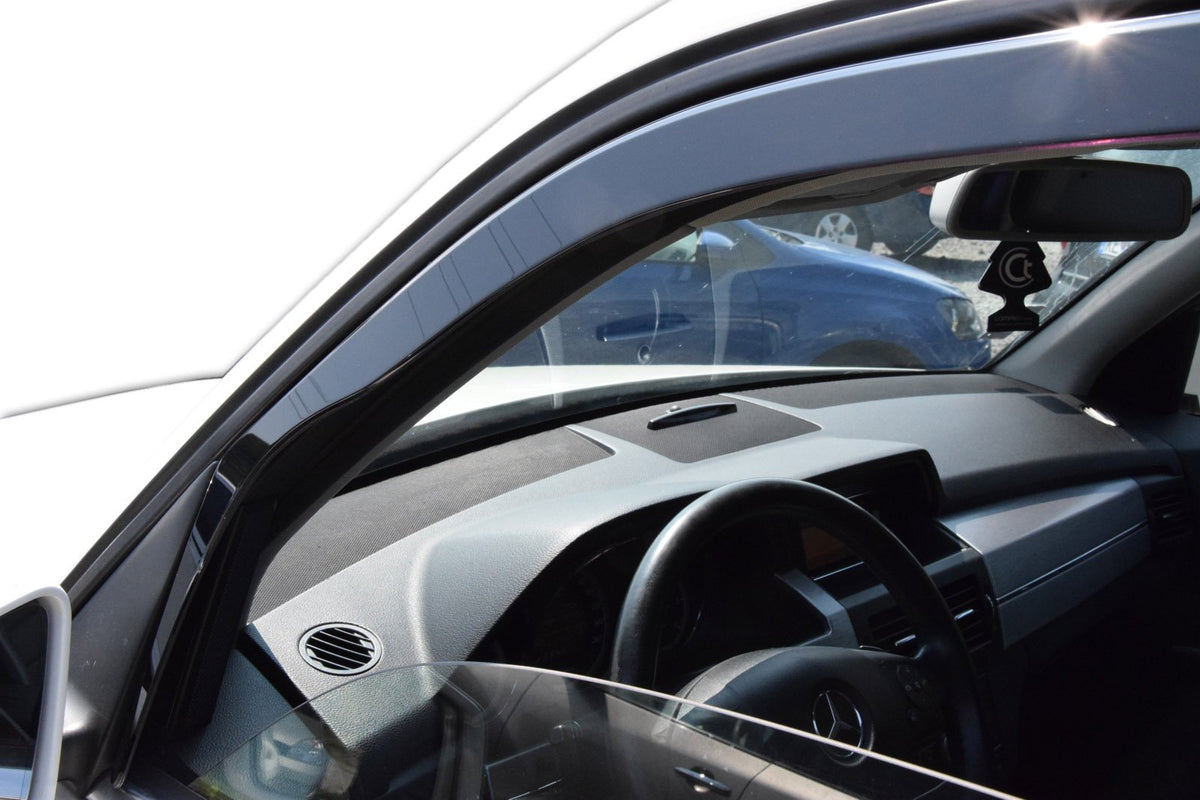 Heko vindavviser til Mercedes GLK (X204) – sort/transparent