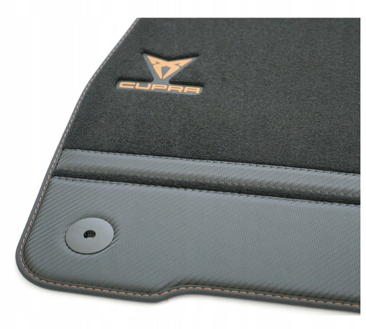 VAG OEM stoffmatter til Cupra Formentor – anthracite svart tekstil