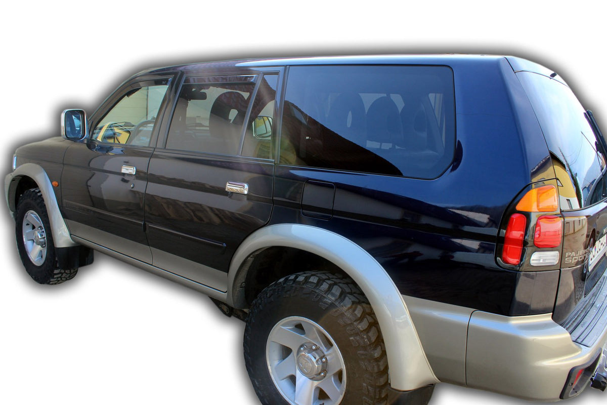 Vindavviser Mitsubishi Pajero Sport (1997-2013) – PMMA Plexi - nærbilde