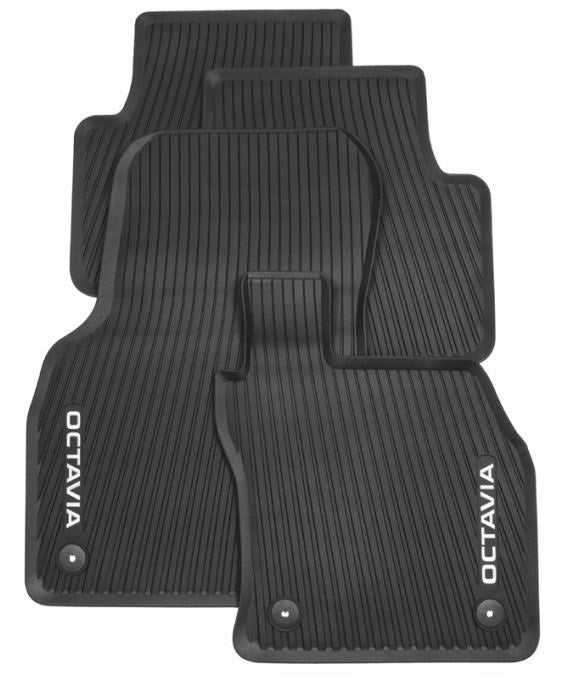 VAG OEM gulvmatter til Skoda Octavia IV – HDTE slitesterkt materiale