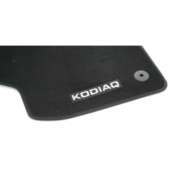 VAG OEM stoffmatter til Skoda Kodiaq I – satin svart farge