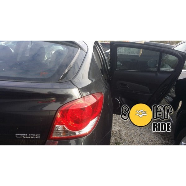Solskjerm Chevrolet Cruze I (2008-2016) (3 stk) - sett forfra