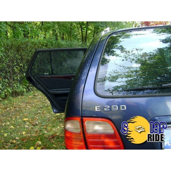 Solskjerm Mercedes E-Klasse (W210) STV (1996-1999) (2 stk) - sett forfra