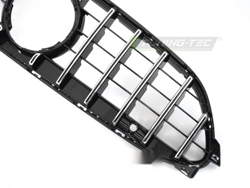 Grill Mercedes CLE C236 23- sett fra siden, struktur synlig.