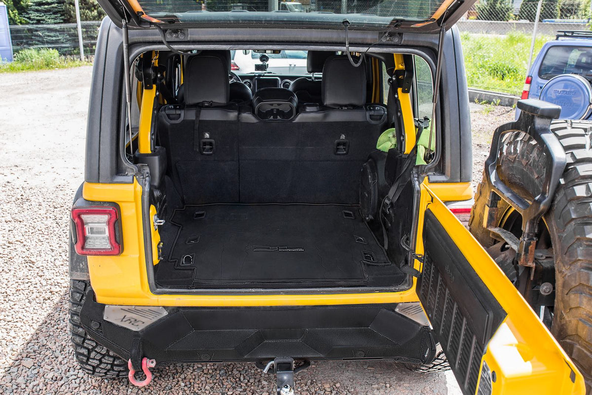 Ven-Tuning bagasjeromsmatte til Jeep Wrangler JL – TPE materiale
