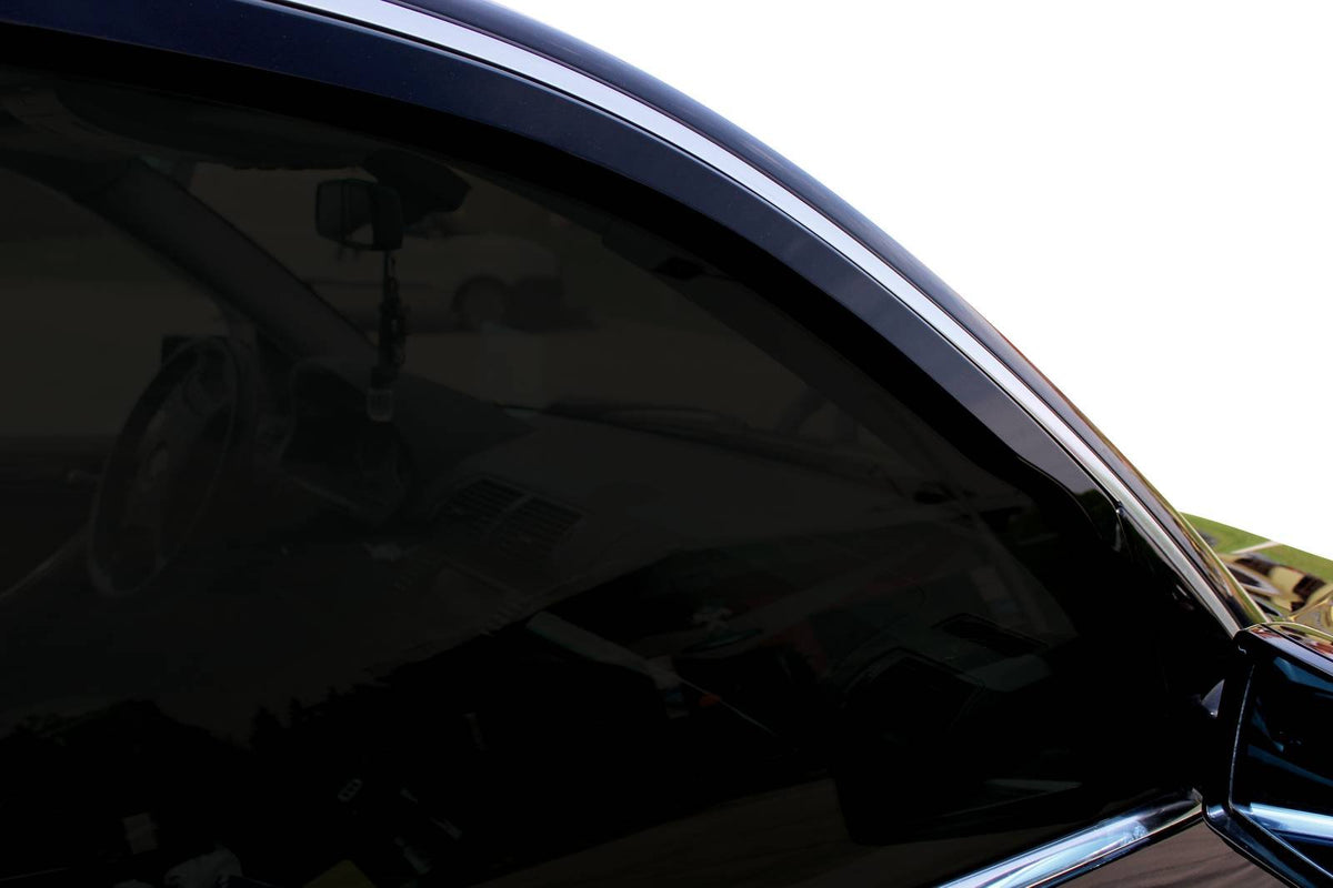Heko vindavviser til Bmw X5 (E53) / sett 4 stk. – sort transparent