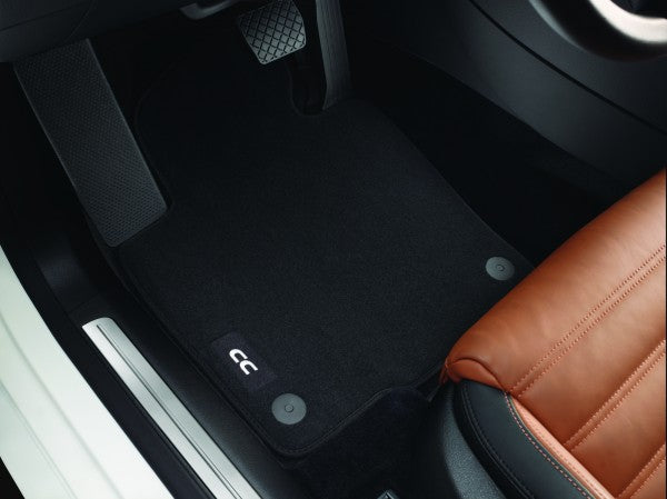 VAG OEM stoffmatter til Vw CC – stoffmateriale satin svart