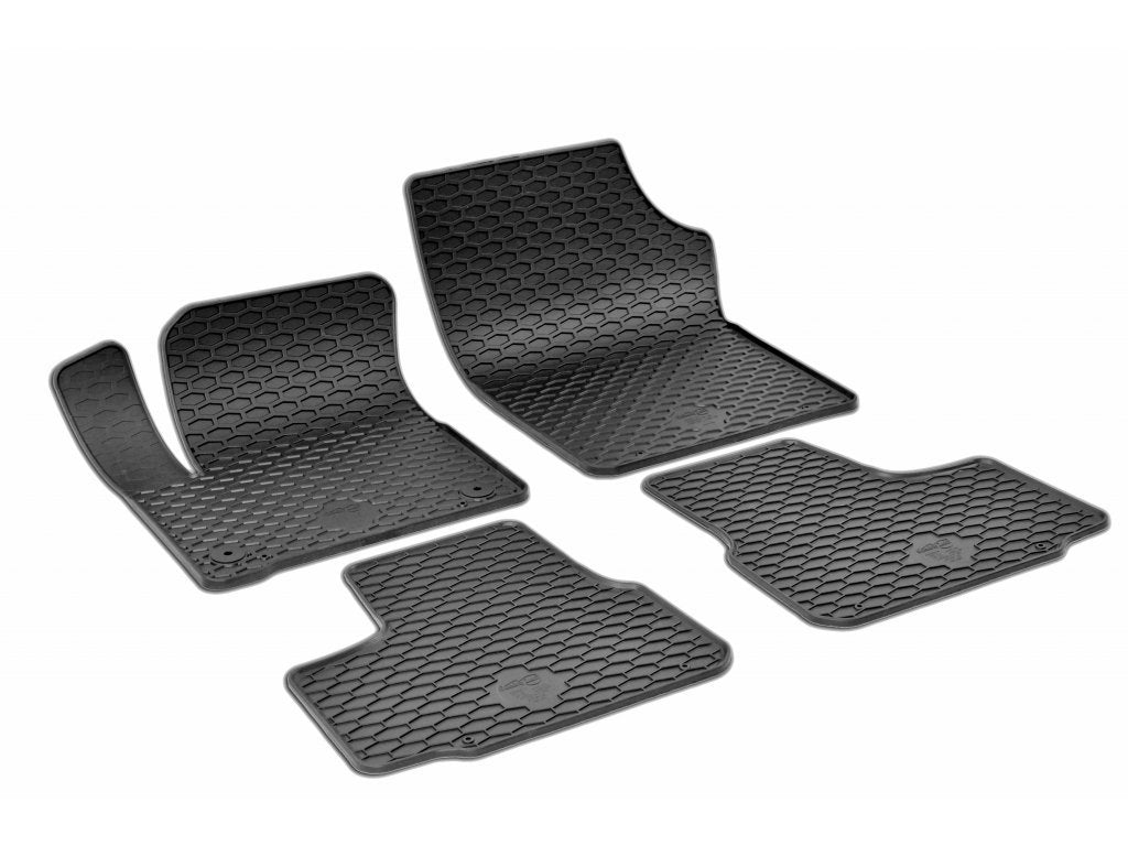 DomLine luktfrie gummimatter til VW e-up! facelift (2019–2023) – sklisikker og vanntett passform