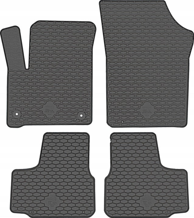 Gulvmatter Seat E-Mii (2020-) – Luktfrie gummi - sett forfra