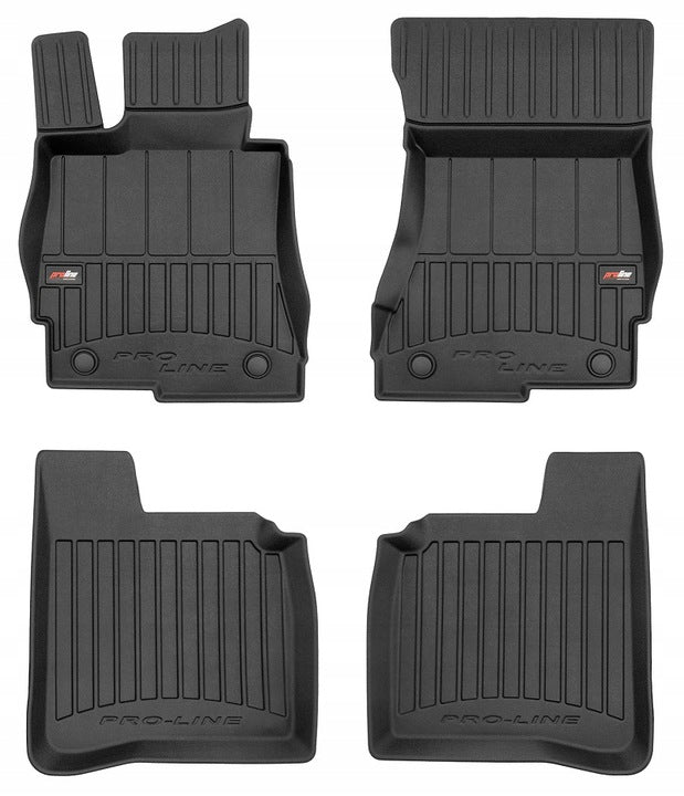 Frogum 3D Premium gulvmatter i TPE til Mercedes S-Klasse W221 Long 2005–2013 – svart, vanntett
