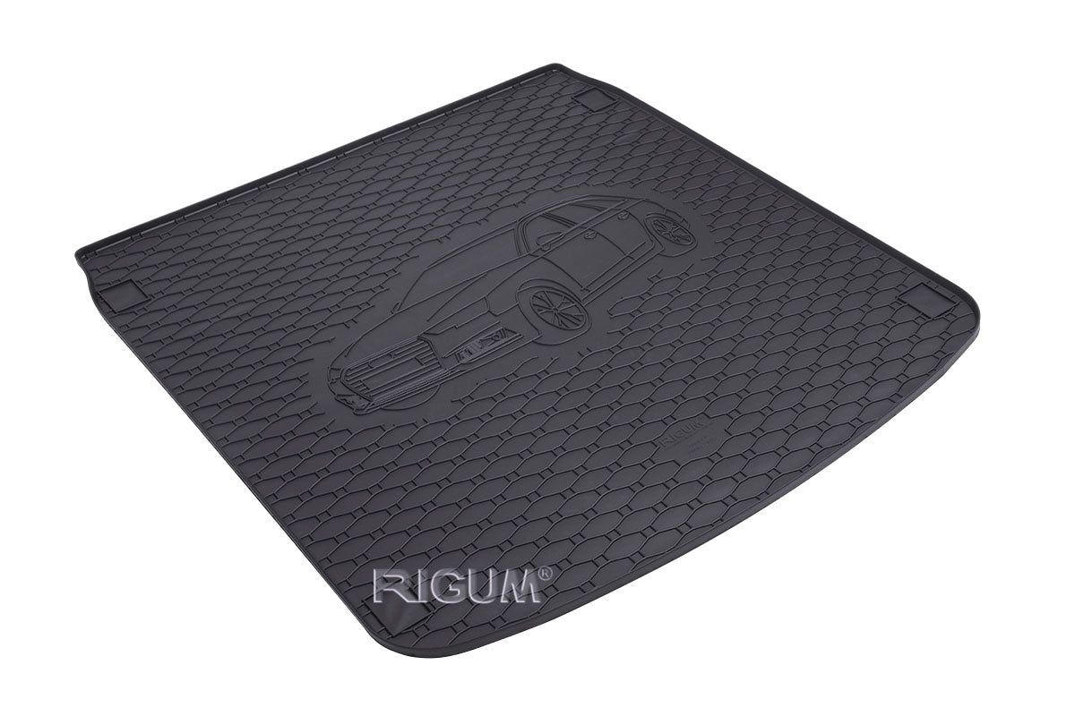 Rigum bagasjeromsmatte til Audi A4 B9 Avant / A4 Allroad B9 – luktfrie gummi