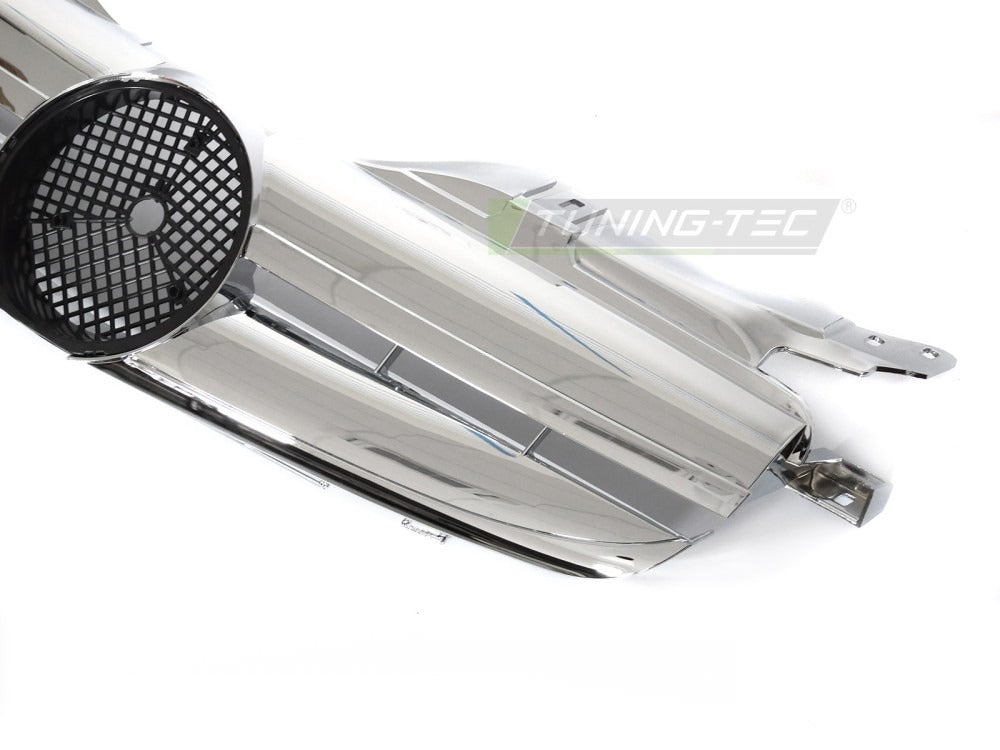 Grill Mercedes SLK R170 96-04 sett fra siden, struktur synlig.