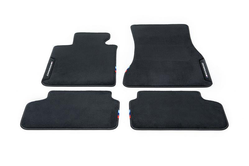 BMW OEM stoffmatter til Bmw 3 (G20/G21) / M3 (G80) – antiskli og skinnutseende kant