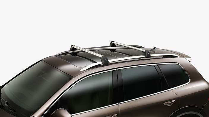 Takstativ OEM til Vw Touareg 7P 2010-2018 i aluminium med enkelt monteringssett og maksimal last 95 kg