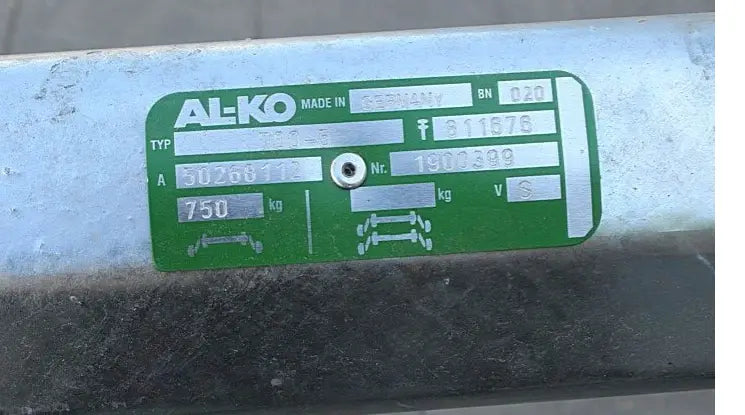Ubremset aksel for tilhengere AL-KO optima 1320 mm 750 kg 100x4 | Nomax.no🥇_1