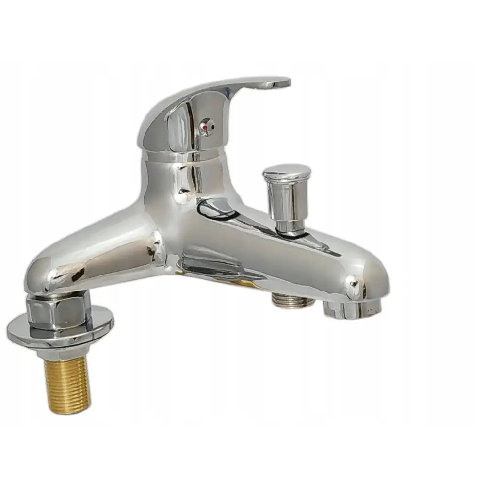 2-hulls Badekarkran i Messing 145mm