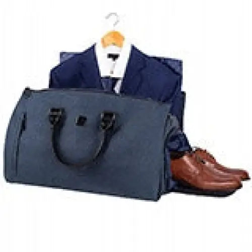 2-i-1 Solid Weekendveske med Dresspose