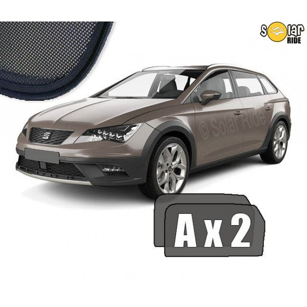 Sr solskjerm i akryl til Seat Leon ST III, vindavviser som beskytter mot regn og gir bedre ventilasjon