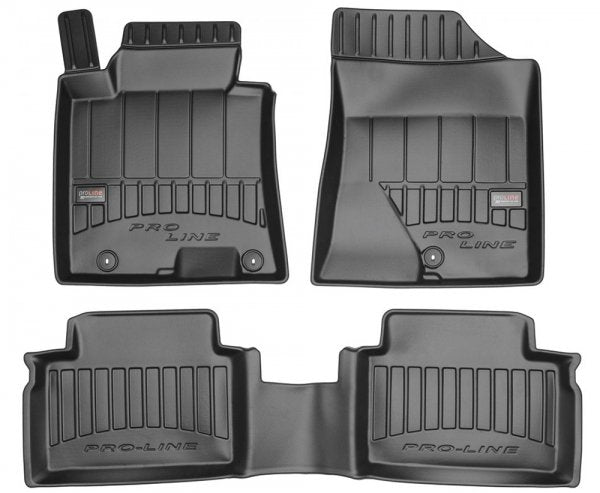 Frogum 3D Premium gulvmatter i TPE til Hyundai i30 II Wagon 2012-2017 – svart, vanntett, høy sidekant