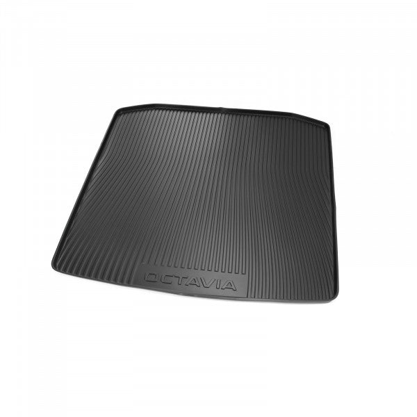 VAG OEM bagasjeromsmatte til Skoda Octavia IV Stasjonsvogn – TPE thermoplastic elastomer