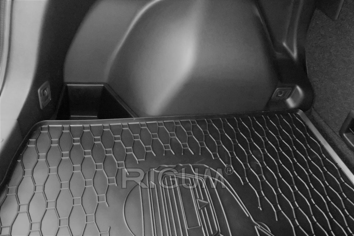 Bagasjeromsmatte Mitsubishi ASX I (2010-2023) – Luktfrie Gummi - detaljer