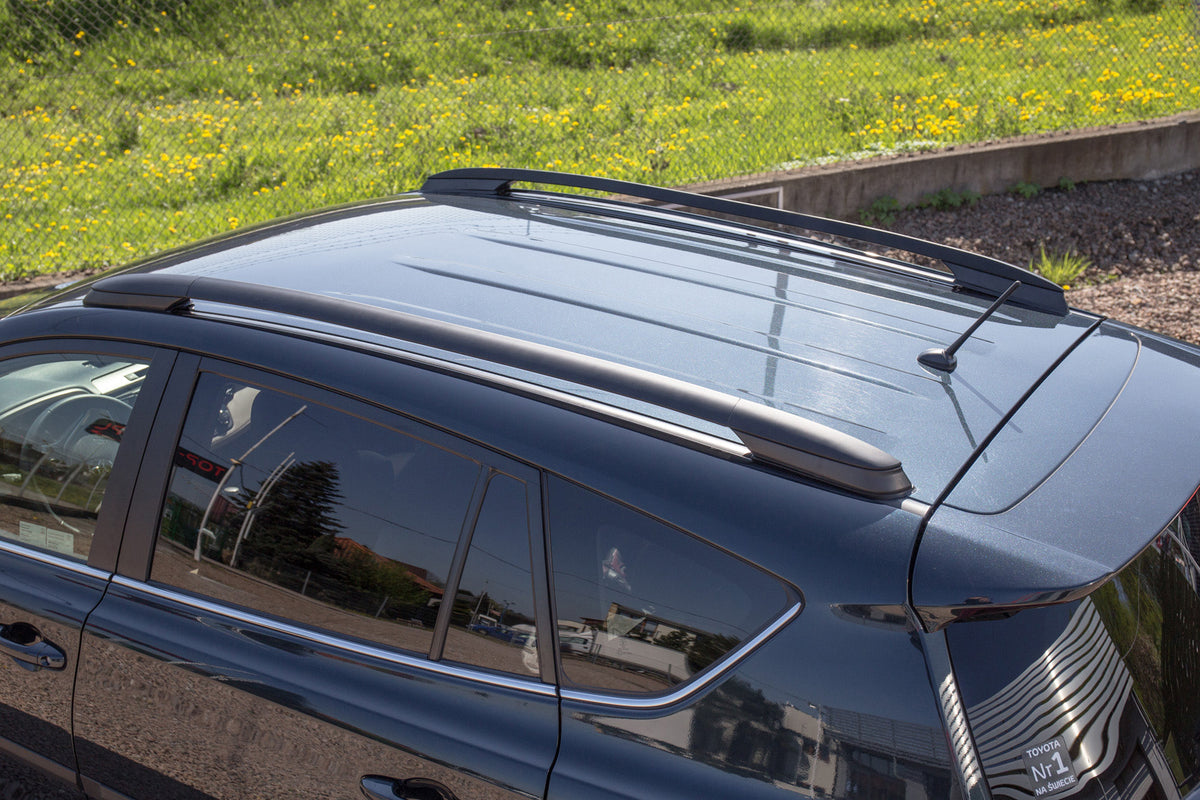 Takrails Ventshield til Toyota RAV4 IV 2013-2019 i aluminium og ABS, enkel montering