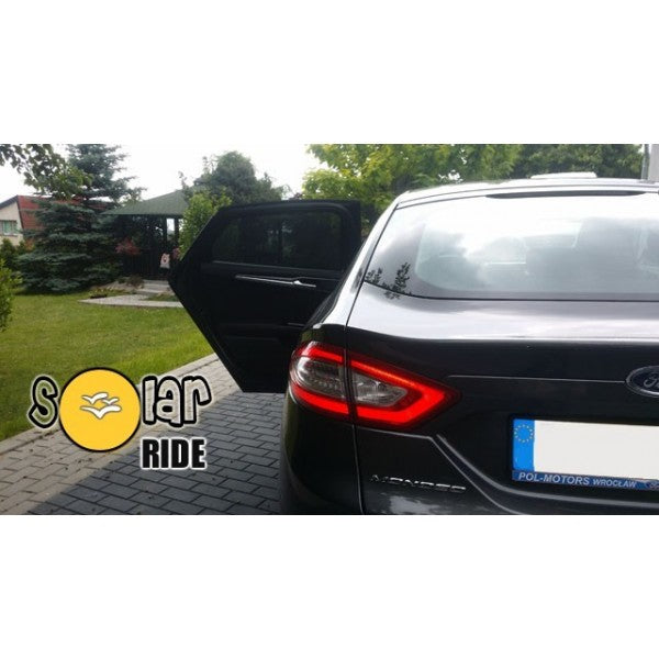 Solskjerm Ford Mondeo V (2014-2022) (4 stk) - sett forfra