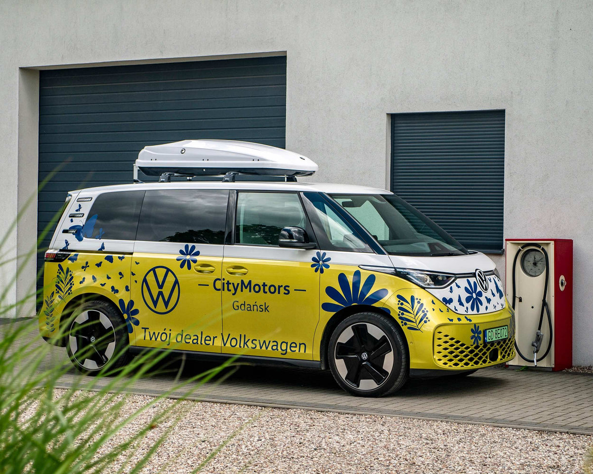 Takstativ Vw ID.Buzz Turtle (2022-) - sett forfra