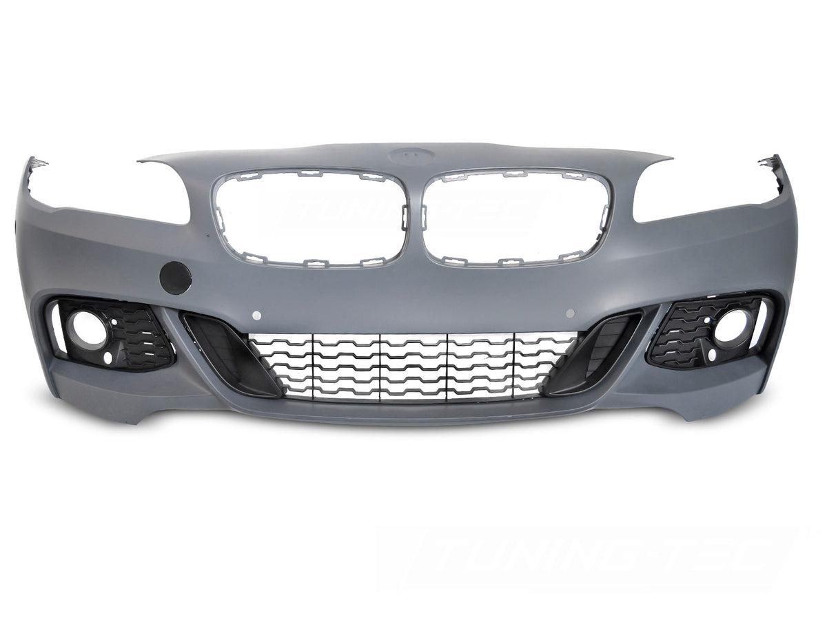 Frontfanger Sport Look PDC til BMW F45/F46 14-21 sett rett forfra på hvit bakgrunn.