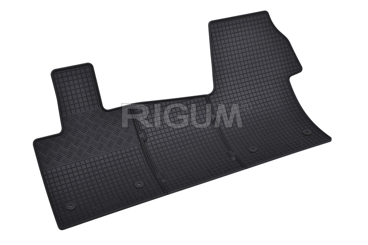 Gulvmatter Vw T7 Multivan (2021-) – Luktfrie gummi - detaljer
