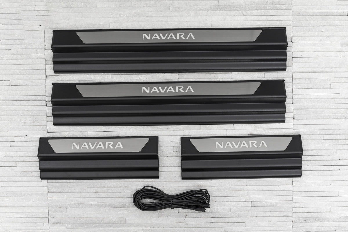 Ven-Tuning dørbeskytter til Nissan Navara IV (NP300) – ABS materiale