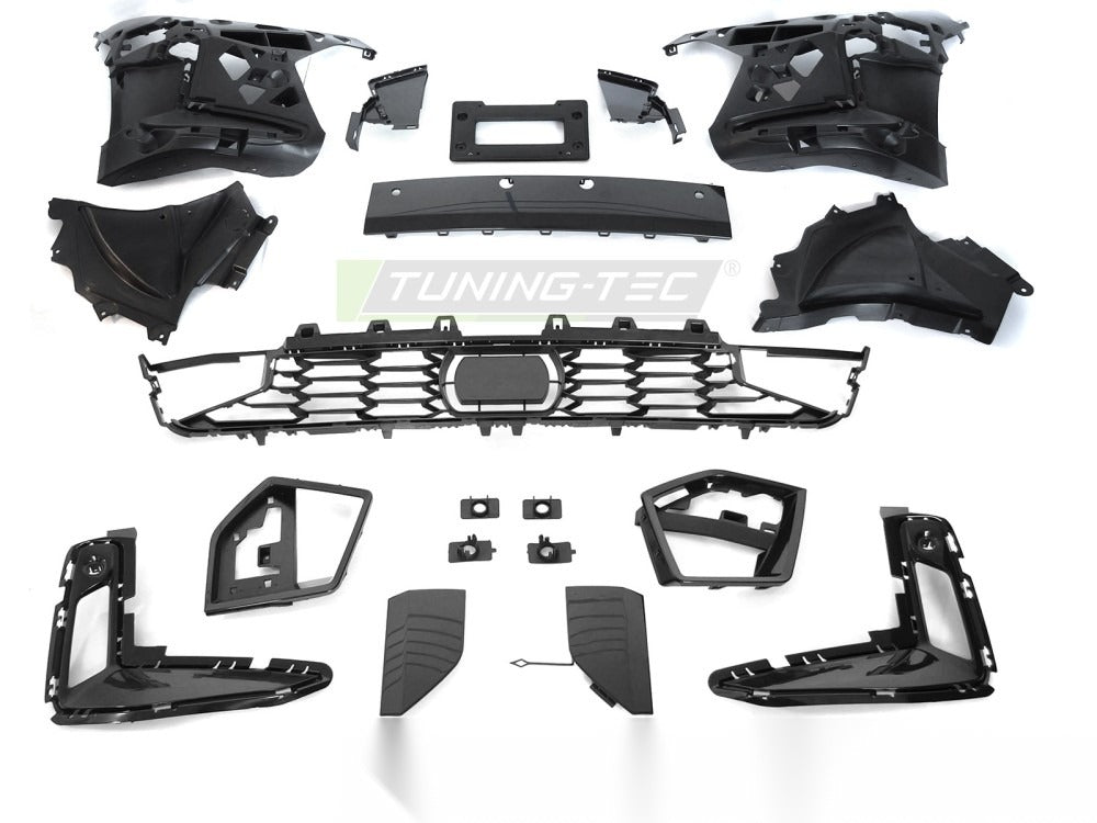 Frontfanger BMW G20/G21 LCI 22-26 pakke og innhold.