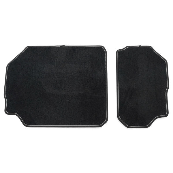 VAG OEM stoffmatter til Skoda Kodiaq I – svart satin stoff