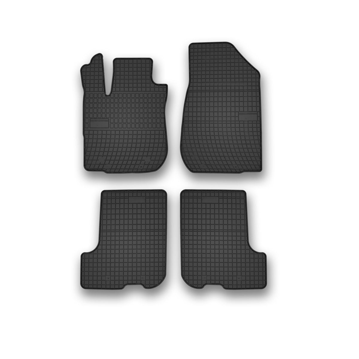 Frogum gummimatter til Dacia Sandero II (2012-2020) – svart, 4-delt sett med 1 cm sidekant