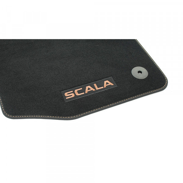 VAG OEM stoffmatter til Skoda Scala – antiskli underside