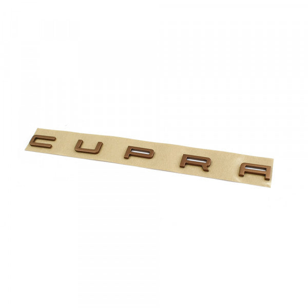 Emblem Seat CUPRA Copper - sett bakfra