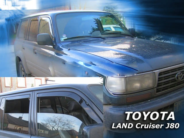 Heko vindavviser til Toyota Land Cruiser J80 – PMMA Plexi