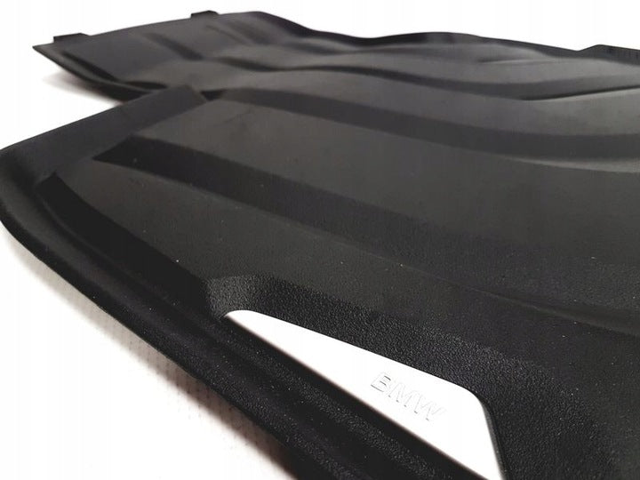 Gulvmatter Bmw X3 (F25) / X4 (F26) (2010-2017) – TPE Gummi + Stål | BMW OEM - sett bakfra