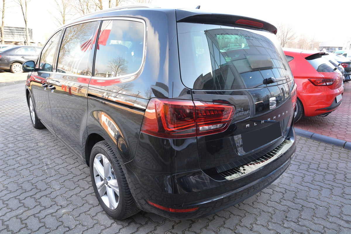 Bakfangerbeskytter Seat Alhambra II – Rustfritt stål - nærbilde