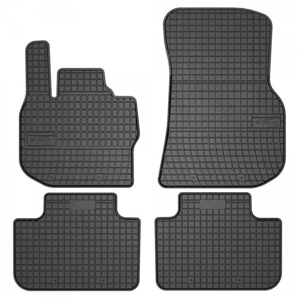 Frogum gummimatter til BMW X3 (G01) / X4 (G02) 2017–2024 – svart, vanntett, TÜV-godkjent, 4 stk.