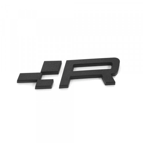 Emblem Seat Cupra R Black - sett forfra