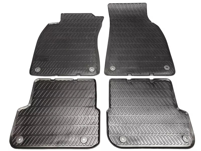 VAG OEM gulvmatter til Audi A6 C6 – TPE Gummi material