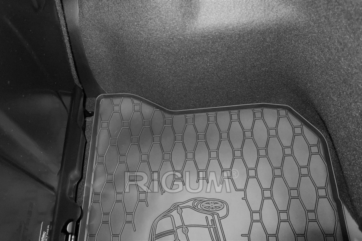 Rigum bagasjeromsmatte til Toyota Aygo – olje- og bensinbestandig