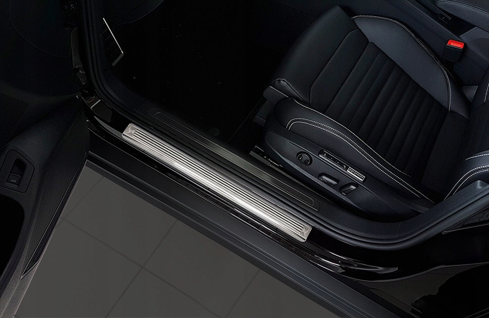 Avisa dørbeskytter til Vw Passat B8 / Silver Edition – rustfritt stål