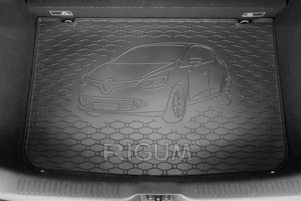 Rigum bagasjeromsmatte til Renault Clio IV Hatchback – olje- og bensinbestandig